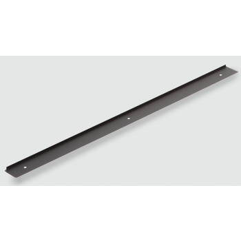 Listwa boczna do blatu Leba lewa 38mm R-3, czarny mat